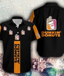 dunkin’ donuts Organic Logo Beach Hawaiian Shirt For Men And Women - dunkin’ donuts Organic Logo Beach Hawaiian Shirt For Men And Women