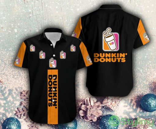 dunkin’ donuts Organic Logo Beach Hawaiian Shirt For Men And Women - dunkin’ donuts Organic Logo Beach Hawaiian Shirt For Men And Women
