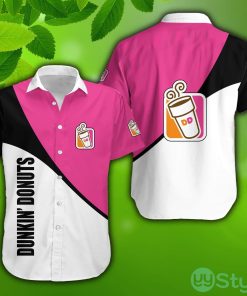 Dunkin’ Donuts Pattern Top AOP Hawaiian Shirt Gift For Men And Women Vintage - Dunkin’ Donuts Pattern Top AOP Hawaiian Shirt Gift For Men And Women Vintage