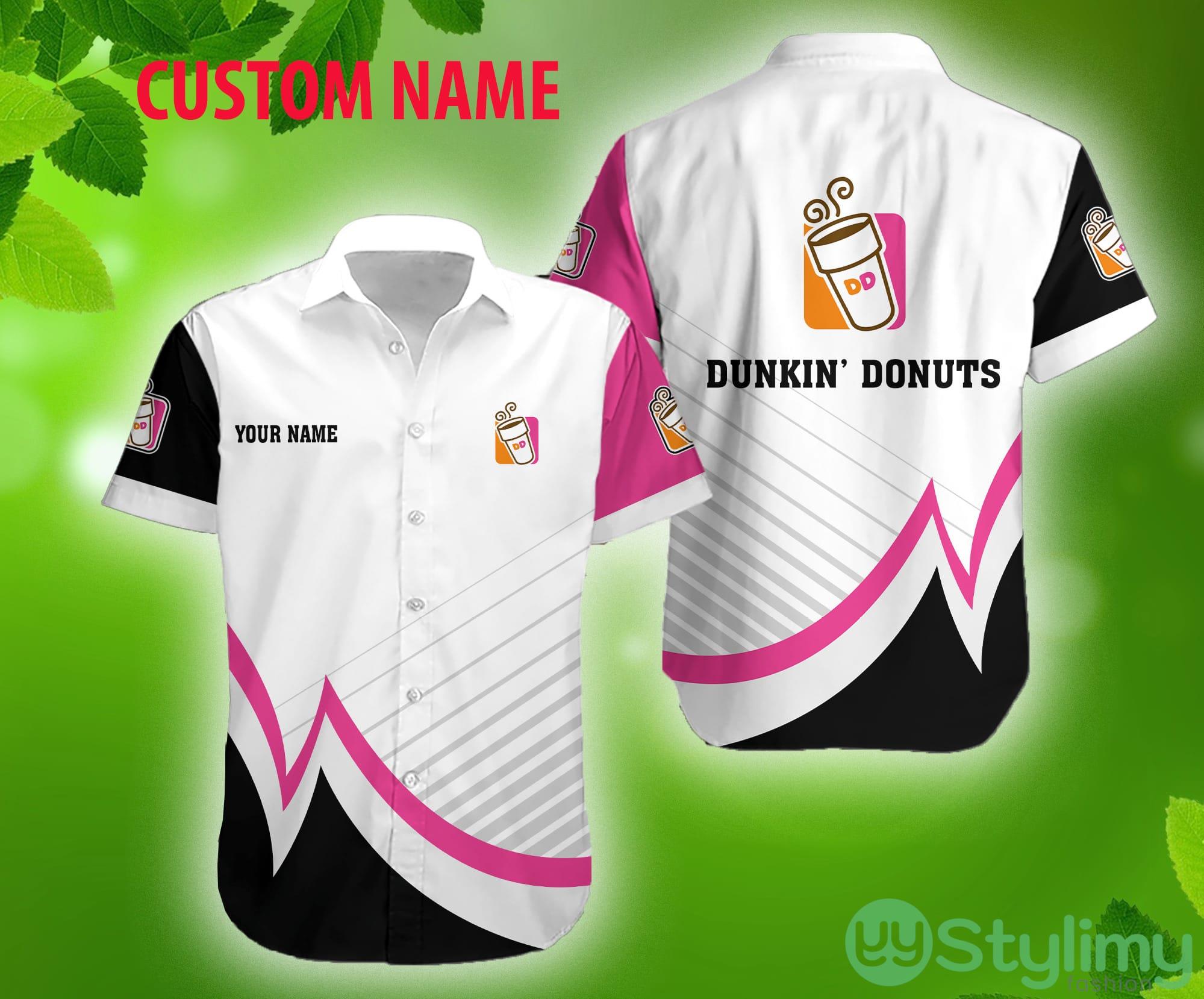 Dunkin’ Donuts Personalized Name Island Logo Aloha Hawaiian Shirt Tropical Aloha For Mens 2 Dunkin’ Donuts Personalized Name Island Logo Aloha Hawaiian Shirt Tropical Aloha For Mens - Dunkin’ Donuts Personalized Name Island Logo Aloha Hawaiian Shirt Tropical Aloha For Mens