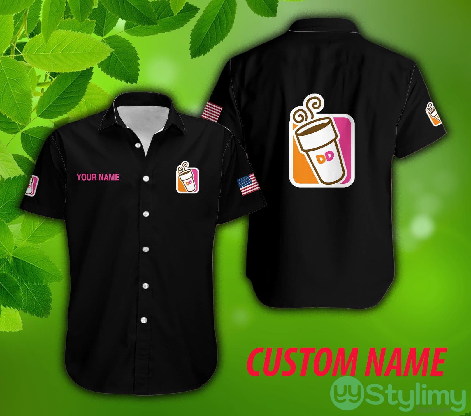 Dunkin’ Donuts Personalized Name Vacation Brand AOP Hawaiian Beach Shirt For Summer 2 Dunkin’ Donuts Personalized Name Vacation Brand AOP Hawaiian Beach Shirt For Summer - Dunkin’ Donuts Personalized Name Vacation Brand AOP Hawaiian Beach Shirt For Summer