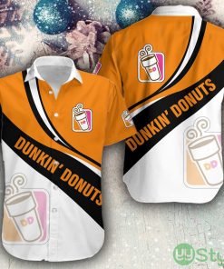 dunkin’ donuts Retro Brand Beach Hawaiian Shirt For Summer - dunkin’ donuts Retro Brand Beach Hawaiian Shirt For Summer