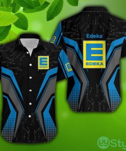 edeka Brand Seashell Aloha Hawaiian Beach Shirt For Summer - edeka Brand Seashell Aloha Hawaiian Beach Shirt For Summer