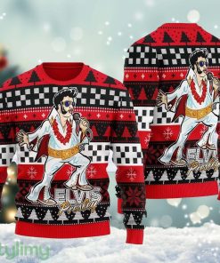 Elvis Presley Meme Ugly Christmas Sweater Cute Christmas Gift For Family Product Photo 1