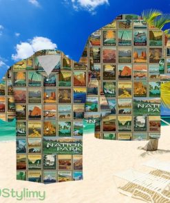 Explore 60 National Parks Hawaiian Shirt Summer Gift For Men And Women Product Photo 1
