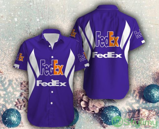 fedex Handmade Logo Aloha Hawaiian Shirt For Summer - fedex Handmade Logo Aloha Hawaiian Shirt For Summer