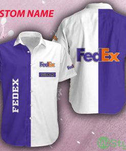 fedex Personalized Name Bright New AOP Hawaiian Beach Shirt For Summer - fedex Personalized Name Bright New AOP Hawaiian Beach Shirt For Summer