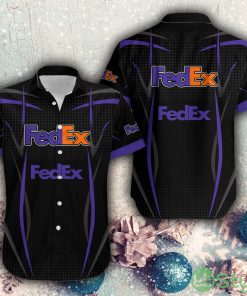 fedex Plus Size Logo All Over Print Hawaiian Shirt For Summer - fedex Plus Size Logo All Over Print Hawaiian Shirt For Summer