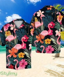 Flamingo Tropical Hawaiian Shirt Summer Gift For Men And Women Product Photo 1
