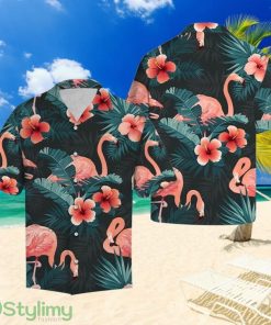Flamingo Tropical Pattern Hawaiian Shirt Summer Gift For Men And Women Product Photo 1