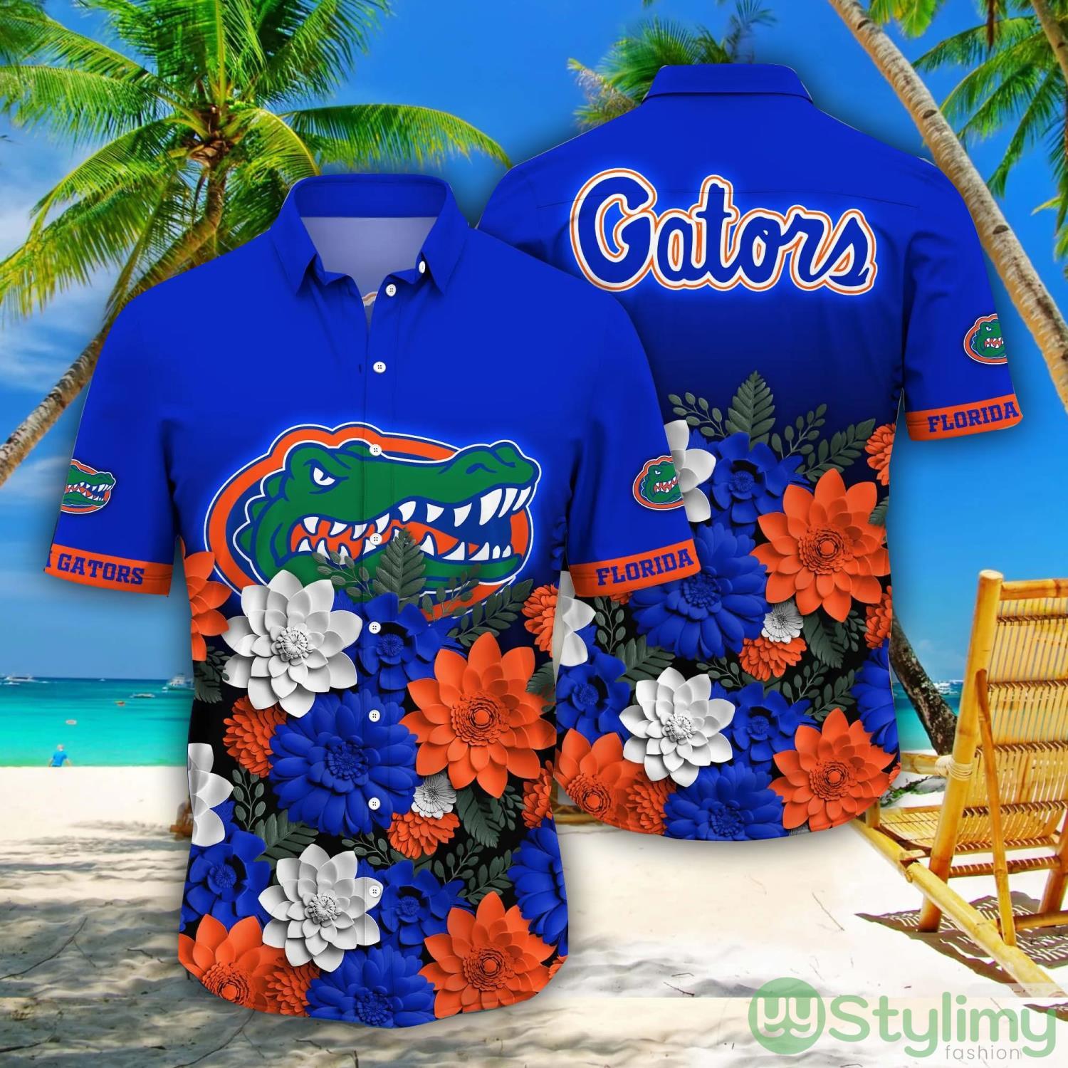 Florida Gators NCAA2 Flower Pattern Hawaiian Shirt For Fans 2 Florida Gators NCAA2 Flower Pattern Hawaiian Shirt For Fans Product Photo 1