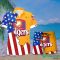 Folgers USA Flag Aloha Summer Beach Hawaiian Combo Shirt And Short Gift Hawaiian For Mens - Folgers USA Flag Aloha Summer Beach Hawaiian Shirt And Short_2