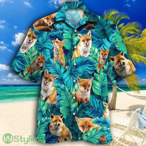 Fox Lovers Tropical Hawaiian Shirt