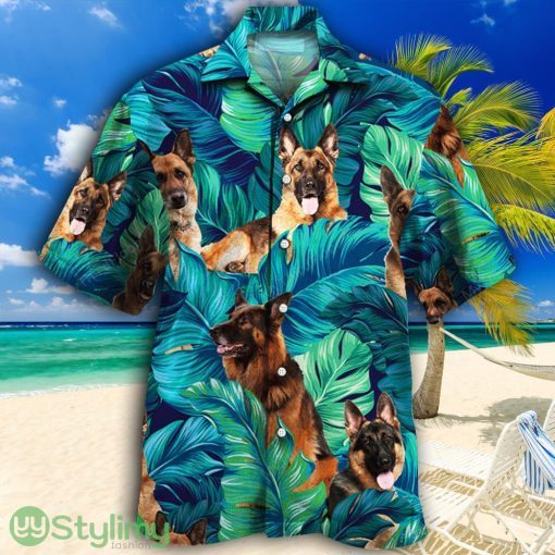 German Shepherd Dog Lovers Gift Tropical Hawaiian Shirt
