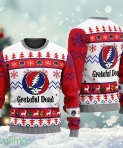 Grateful Dead 2023 Ugly Christmas Sweater Cute Christmas Gift For Family Product Photo 1