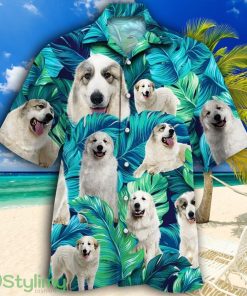Great Pyrenees Dog Lovers Tropical Hawaiian Shirt Product Photo 1