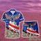 Grey Goose Vodka Eage USA Flag Hawaiian Combo Shirt And Short Gift Hawaiian For Mens - Grey Goose Vodka Eage USA Flag Hawaiian Shirt And Short_2