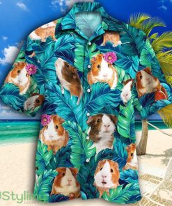 Guinea Pig Lovers Gift Tropical Hawaiian Shirt Product Photo 1
