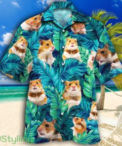 Hamster Lovers Gift Tropical Hawaiian Shirt Product Photo 1