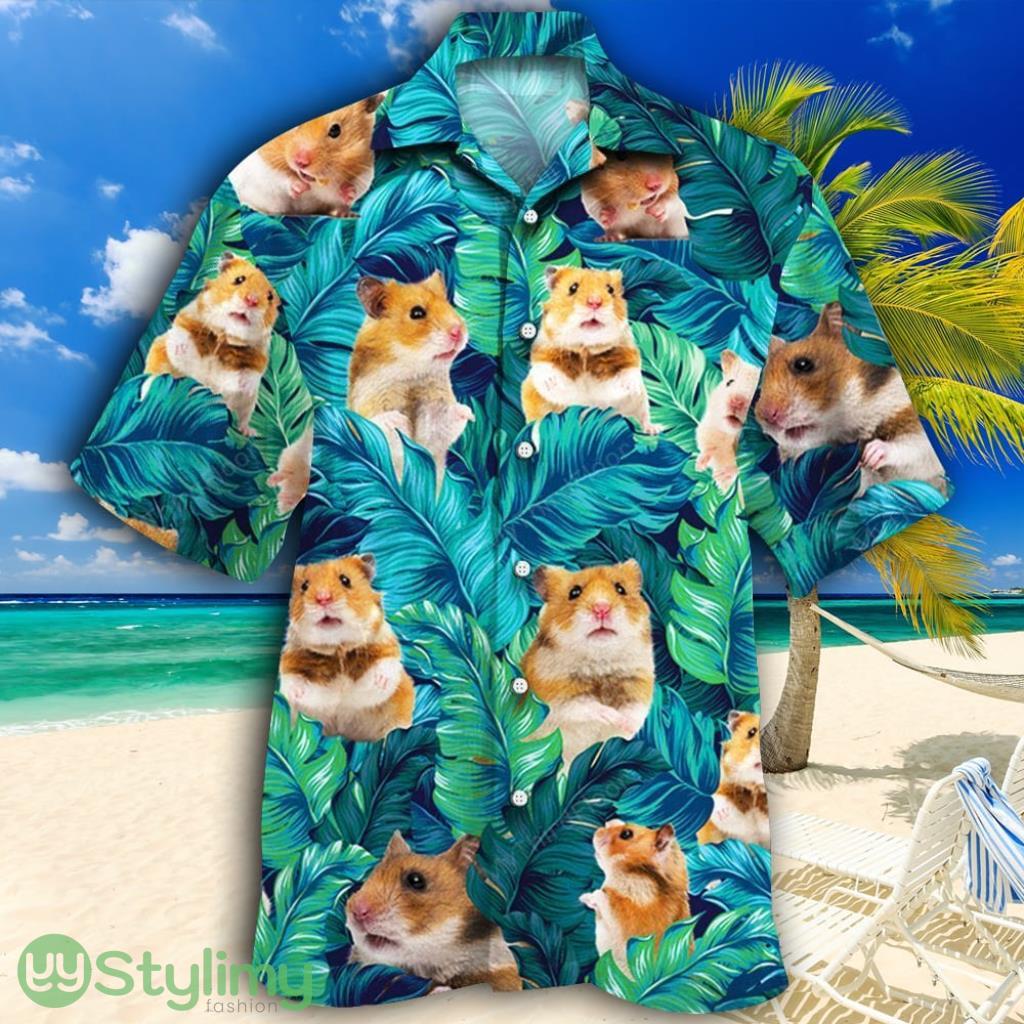 Hamster Lovers Gift Tropical Hawaiian Shirt 2 Hamster Lovers Gift Tropical Hawaiian Shirt Product Photo 1