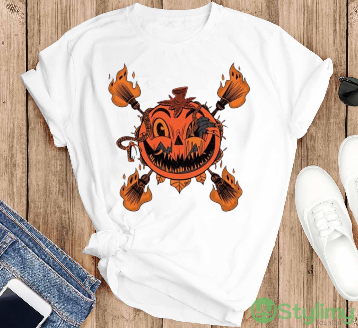 Happy Horrifying Halloween By JTA Shirt 2 Happy Horrifying Halloween By JTA Shirt - T-SHIRT FLAT