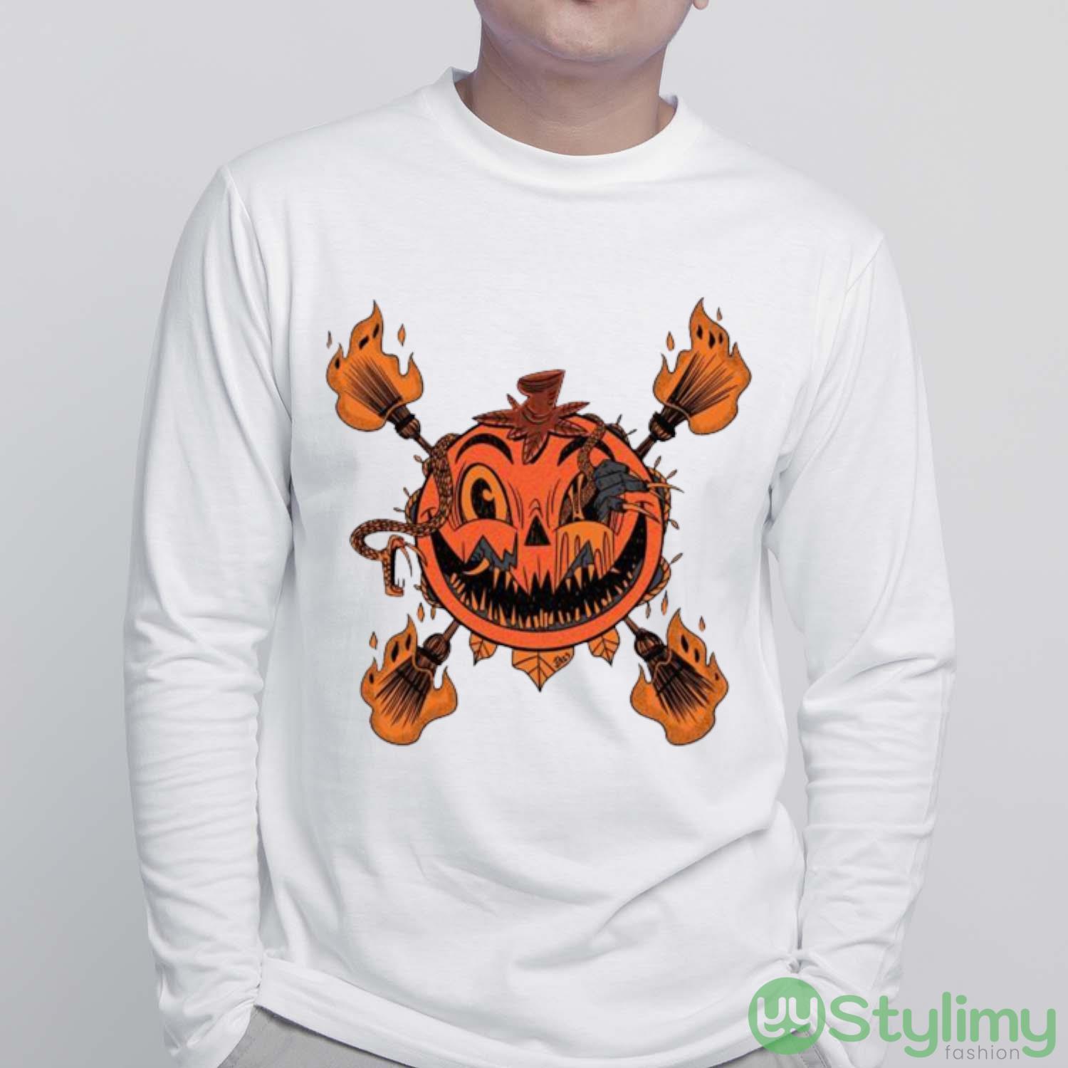 Happy Horrifying Halloween By JTA Shirt 5 Happy Horrifying Halloween By JTA Shirt - White Sweatshirt