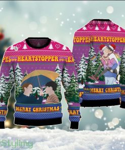 Heartstopper Nick And Charlie Ugly Christmas Sweater Cute Christmas Gift For Family Product Photo 1