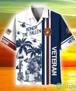 Honor The Fallen US Marine 2 Hawaii Shirt Gift For Men And Women - Honor The Fallen US Marine 2 Hawaii Shirt Gift For Men And Women