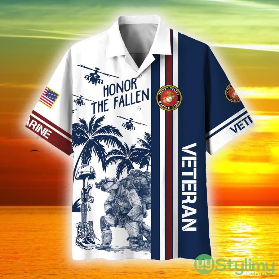 Honor The Fallen US Marine 2 Hawaii Shirt Gift For Men And Women 2 Honor The Fallen US Marine 2 Hawaii Shirt Gift For Men And Women - Honor The Fallen US Marine 2 Hawaii Shirt Gift For Men And Women