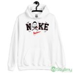 Horror Movie Character Michael Myers Nike Logo 2023 T shirt - White Men T-Shirt