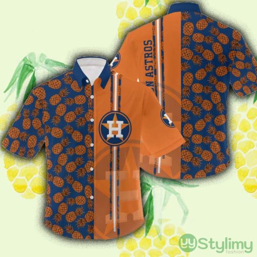 Houston Astros Pineapple MLB Hawaiian Shirt For Men And Women Gift For Fans