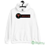 I Identify As A Tesla Tesla Bumper shirt - White Ladies Tank Top