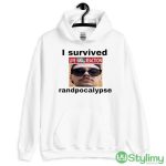 I survived live randall reaction randpocalypse shirt - White Men T-Shirt