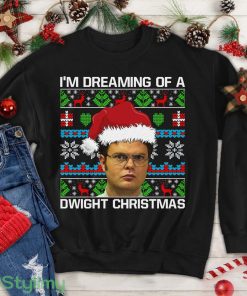 I'm Dreaming Of A Dwight Christmas Shirt, Dwight Schrute Office Sweatshirt Product Photo 1