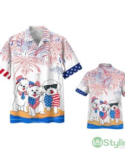 Independence In Coming Bichon Frise Alloha Hawaii Shirt Gift For Men And Women - Independence In Coming Bichon Frise Alloha Hawaii Shirt Gift For Men And Women