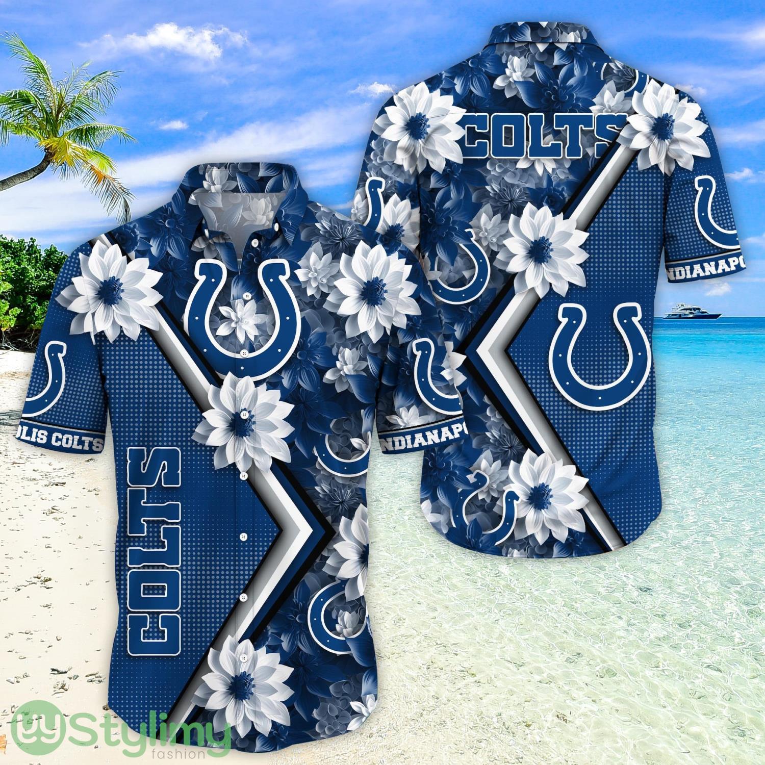 Indianapolis Colts Hawaii Shirt All Over Printed 3D Hawaiian Shirt 3 Indianapolis Colts Hawaii Shirt All Over Printed 3D Hawaiian Shirt Product Photo 1