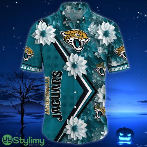 Jacksonville Jaguars Hawaii Shirt All Over Printed 3D Hawaiian Shirt Product Photo 2