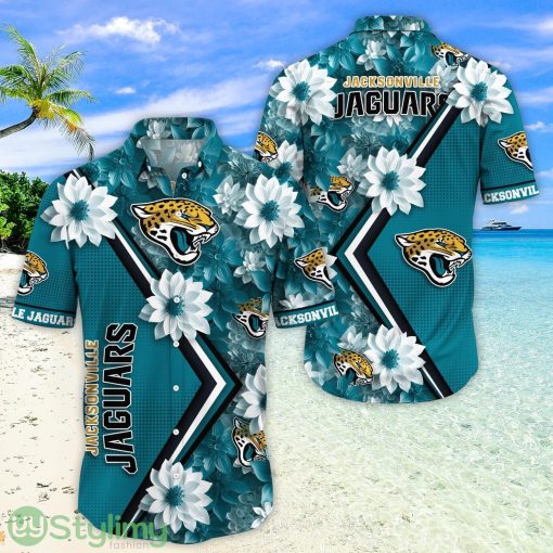 Jacksonville Jaguars Hawaii Shirt All Over Printed 3D Hawaiian Shirt Product Photo 1