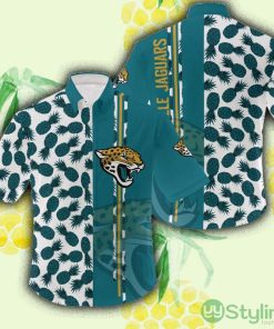 Jacksonville Jaguars Pineapple NFL Hawaiian Shirt For Men And Women Gift For Fans - Jacksonville Jaguars Pineapple NFL Hawaiian Shirt For Men And Women Gift For Fans