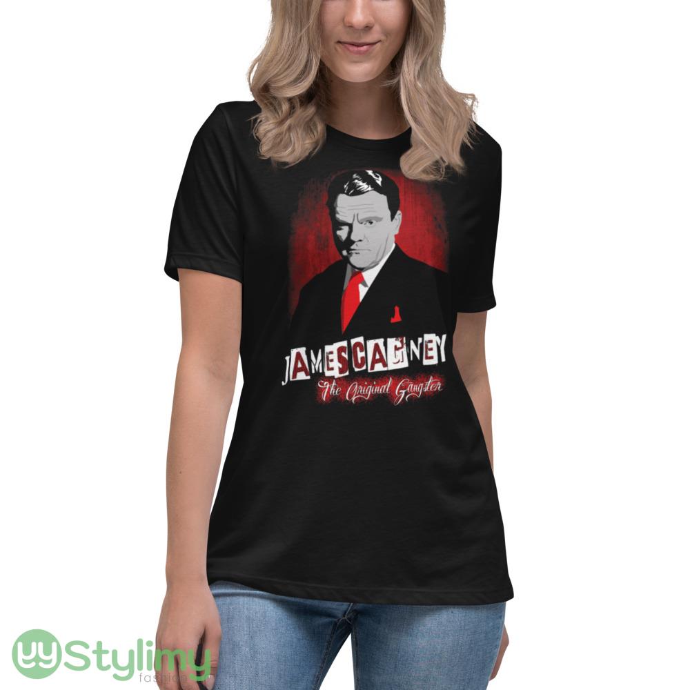 James Cagney T Shirt 11 James Cagney T Shirt - Women's Relaxed Short Sleeve Jersey Tee