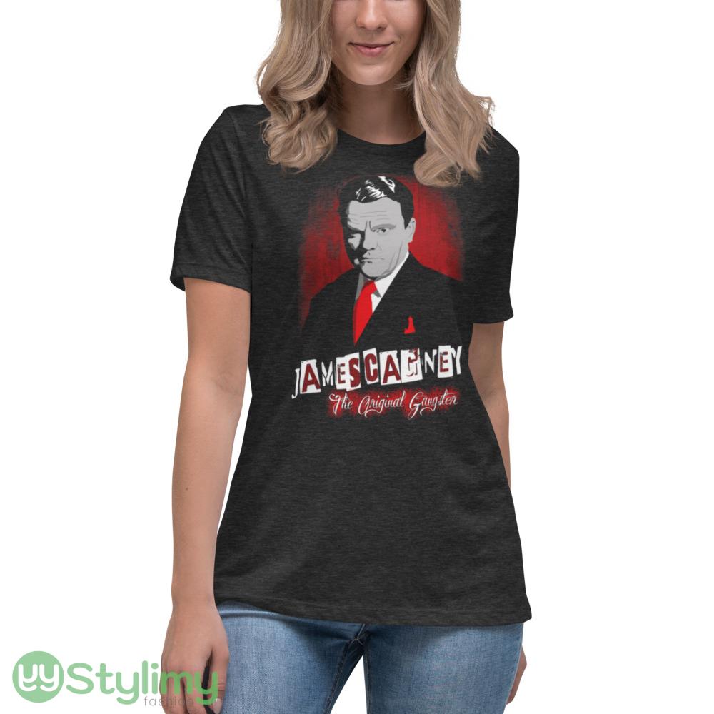 James Cagney T Shirt 10 James Cagney T Shirt - Women's Relaxed Short Sleeve Jersey Tee-1