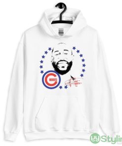 Kanecomics Freddie gibbs portrait signature art design t shirt - 18500 Unisex Heavy Blend Hooded Sweatshirt-1
