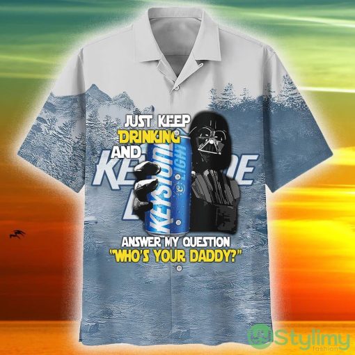 Keystone Light Just Keep Drinking Father’s Day Hawaii Shirt Gift For Men And Women - Keystone Light Just Keep Drinking Father’s Day Hawaii Shirt Gift For Men And Women