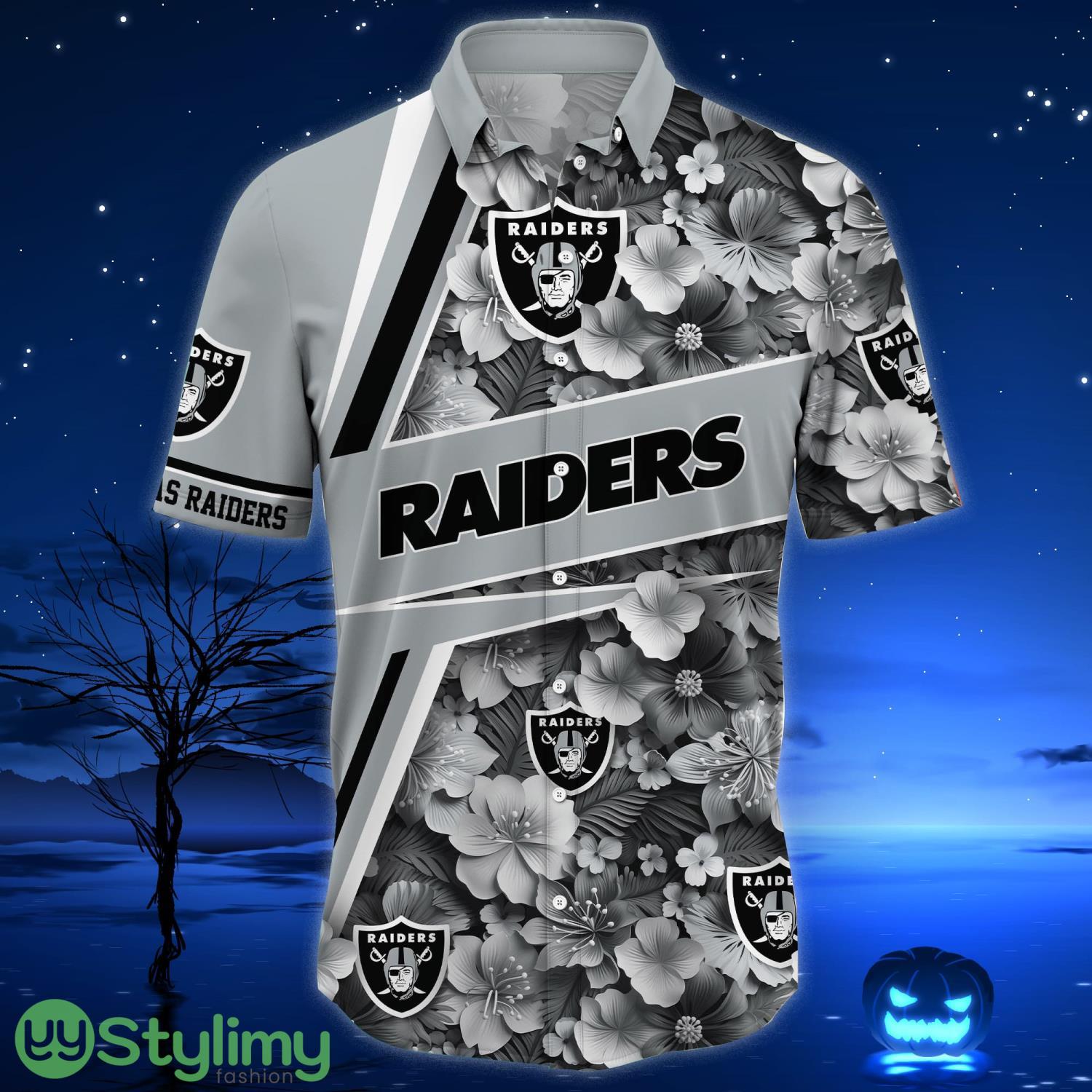 Las Vegas Raiders Summer Gift Aloha Hawaiian Shirt 2 Las Vegas Raiders Summer Gift Aloha Hawaiian Shirt Product Photo 2