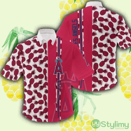 Los Angeles Angels Pineapple MLB Hawaiian Shirt For Men And Women Gift For Fans