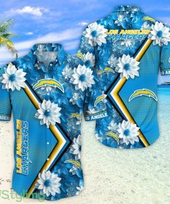 Los Angeles Chargers Hawaii Shirt All Over Printed 3D Hawaiian Shirt Product Photo 1