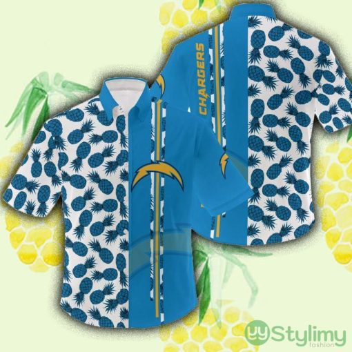 Los Angeles Chargers Pineapple NFL Hawaiian Shirt For Men And Women Gift For Fans