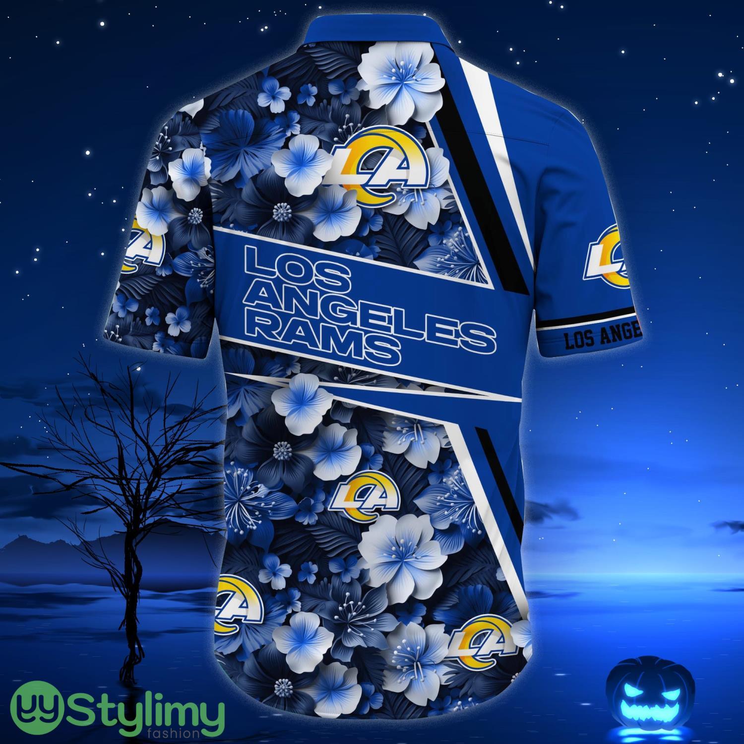 Los Angeles Rams Summer Gift Aloha Hawaiian Shirt 3 Los Angeles Rams Summer Gift Aloha Hawaiian Shirt Product Photo 3