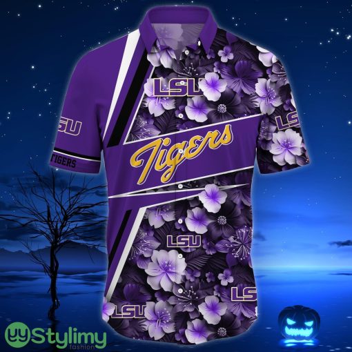 LSU TIGERS  Summer Gift Aloha Hawaiian Shirt
