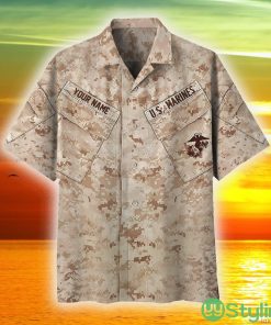 Marines2 Custom Name US Veteran Hawaii Shirt Gift For Men And Women - Marines2 Custom Name US Veteran Hawaii Shirt Gift For Men And Women